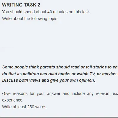 Mock Test 26 | Writing Task 2